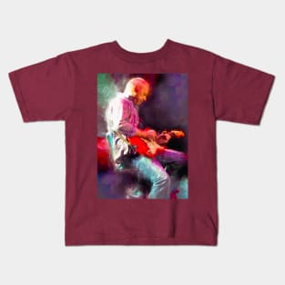 Mark Knopfler Virtuoso Guitarist Kids T-Shirt